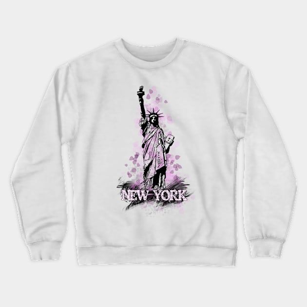 New York Crewneck Sweatshirt by Crazydodo